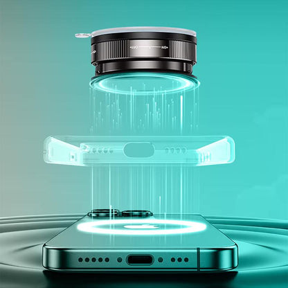 360° Rotating Magnetic Phone Holder with Suction Cup Magsafe-Compatible Mount for Car Mirror Gym or Makeup Use Portable and Adjustable Compatible with Iphone 11 and Newer Models